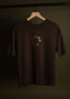 X Tu Amor SOY SANO Dark Coffee Oversized Tee