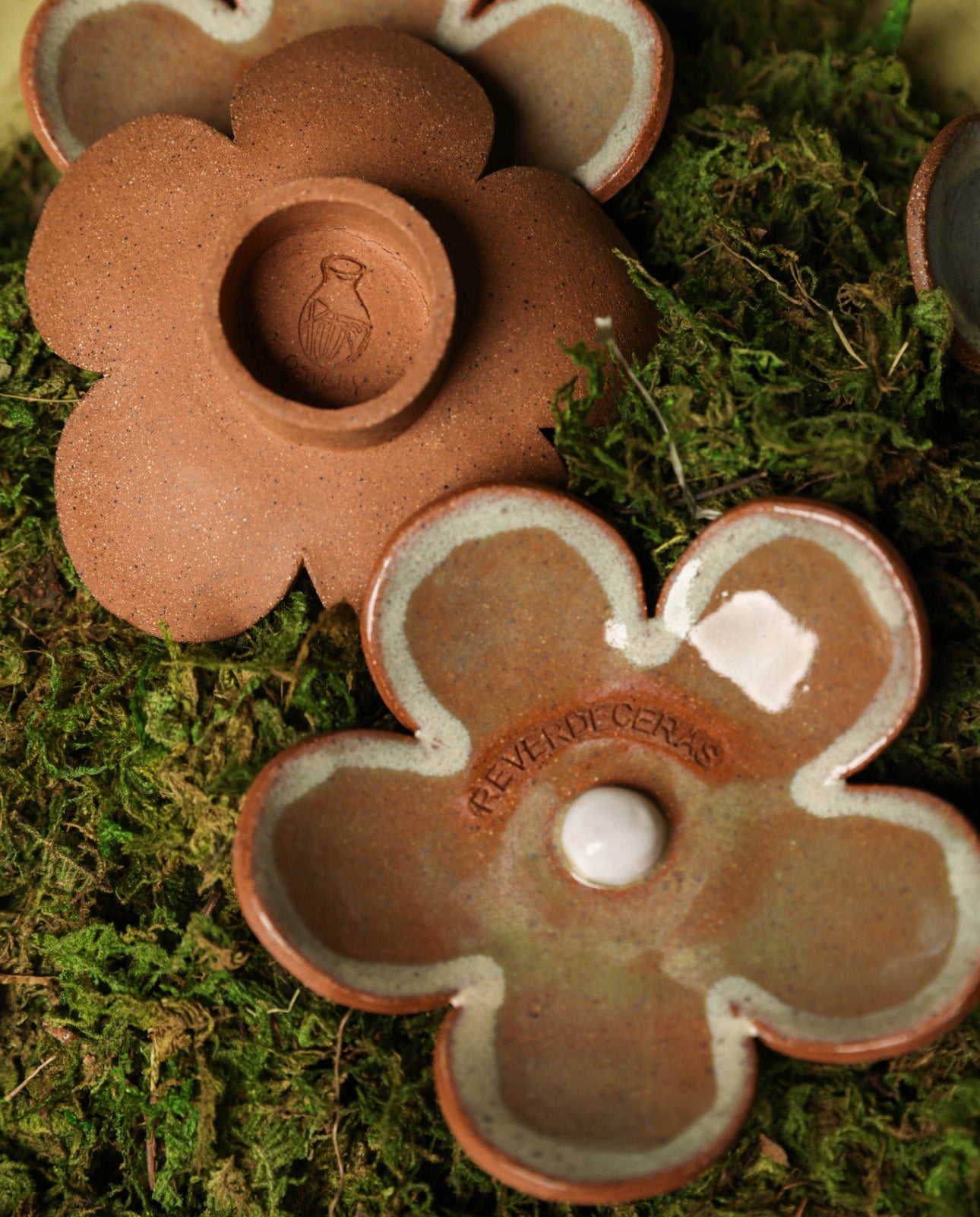Joyero de Barro “Reverdecer” – Flor Hecha a Mano