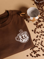 X Tu Amor Esfuerzate y se valiente - Cinnamon Oversized Tee