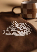 X Tu Amor Esfuerzate y se valiente - Cinnamon Oversized Tee