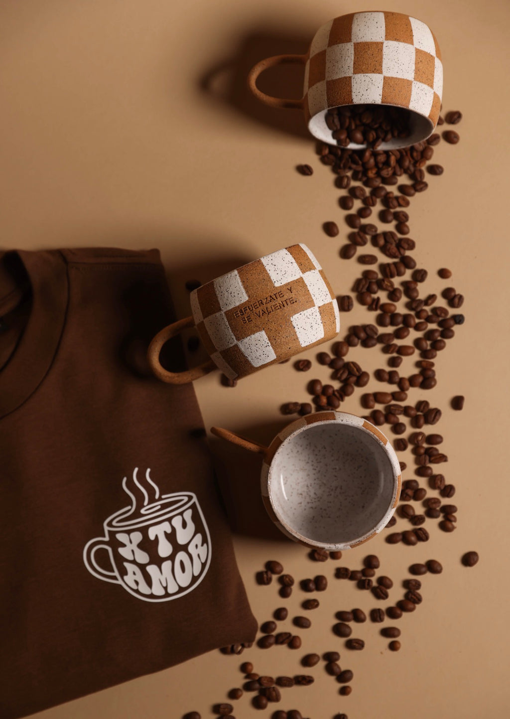 Taza Esfuerzate y se Valiente  - X TU Amor Pottery