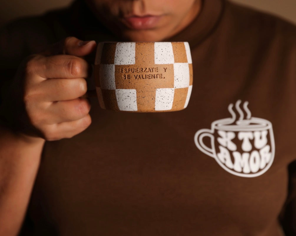 Taza Esfuerzate y se Valiente  - X TU Amor Pottery