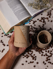 Taza Crema Cookies & Creeme - X TU Amor Pottery