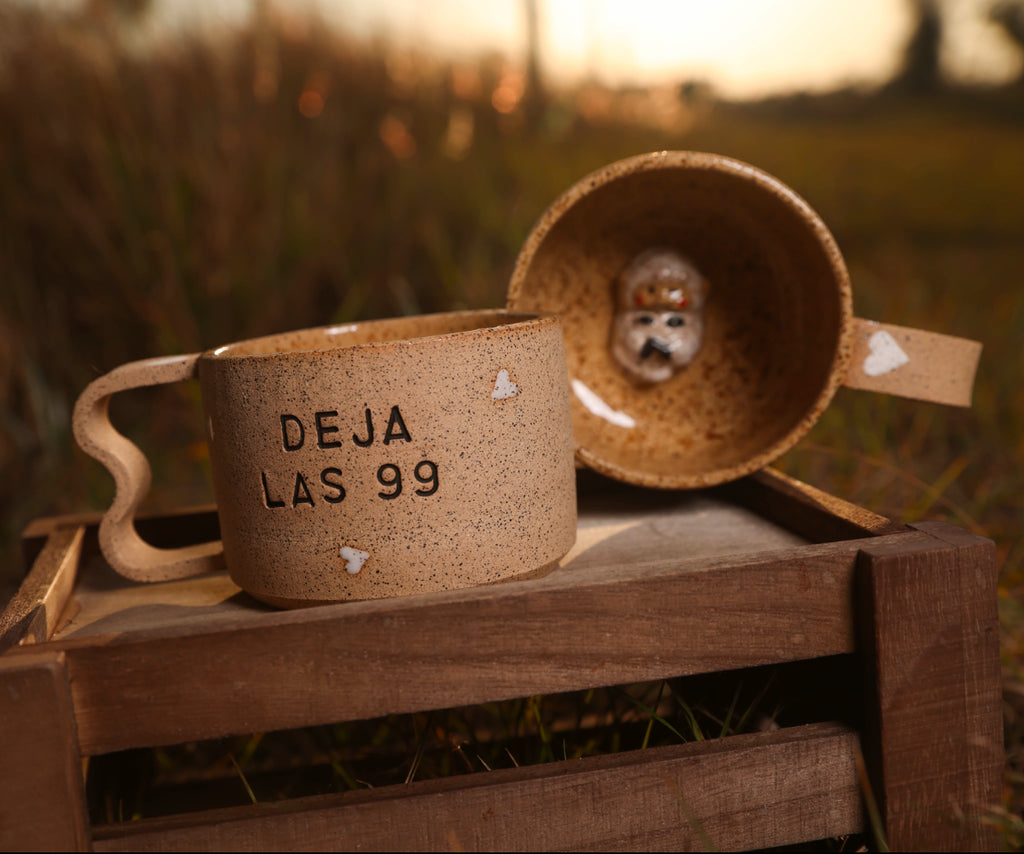 Taza Deja las 99  - X TU Amor Pottery