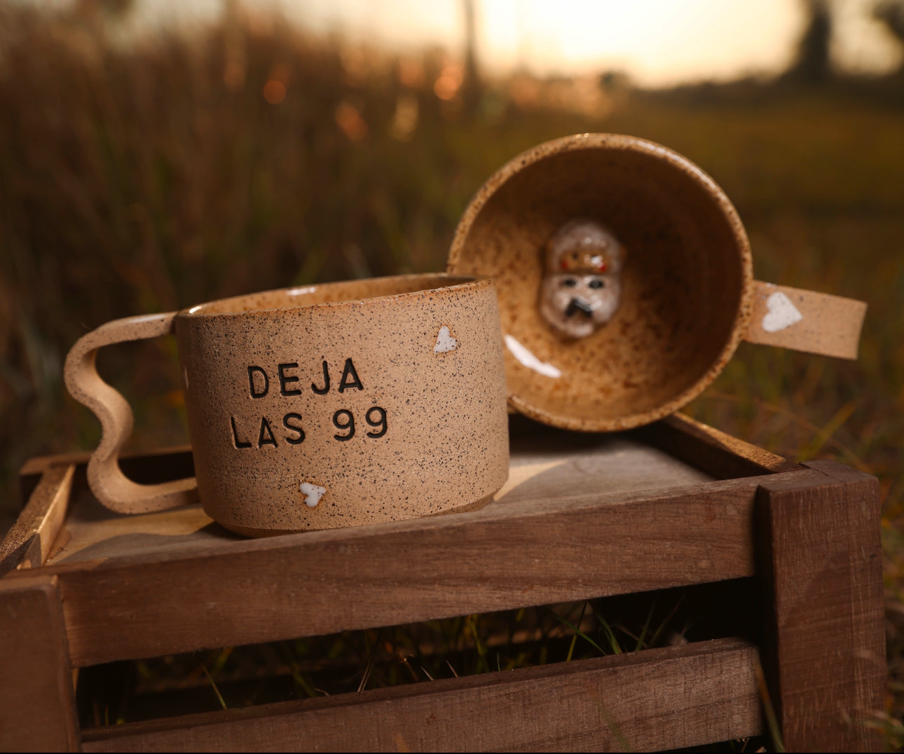 Taza Deja las 99  - X TU Amor Pottery