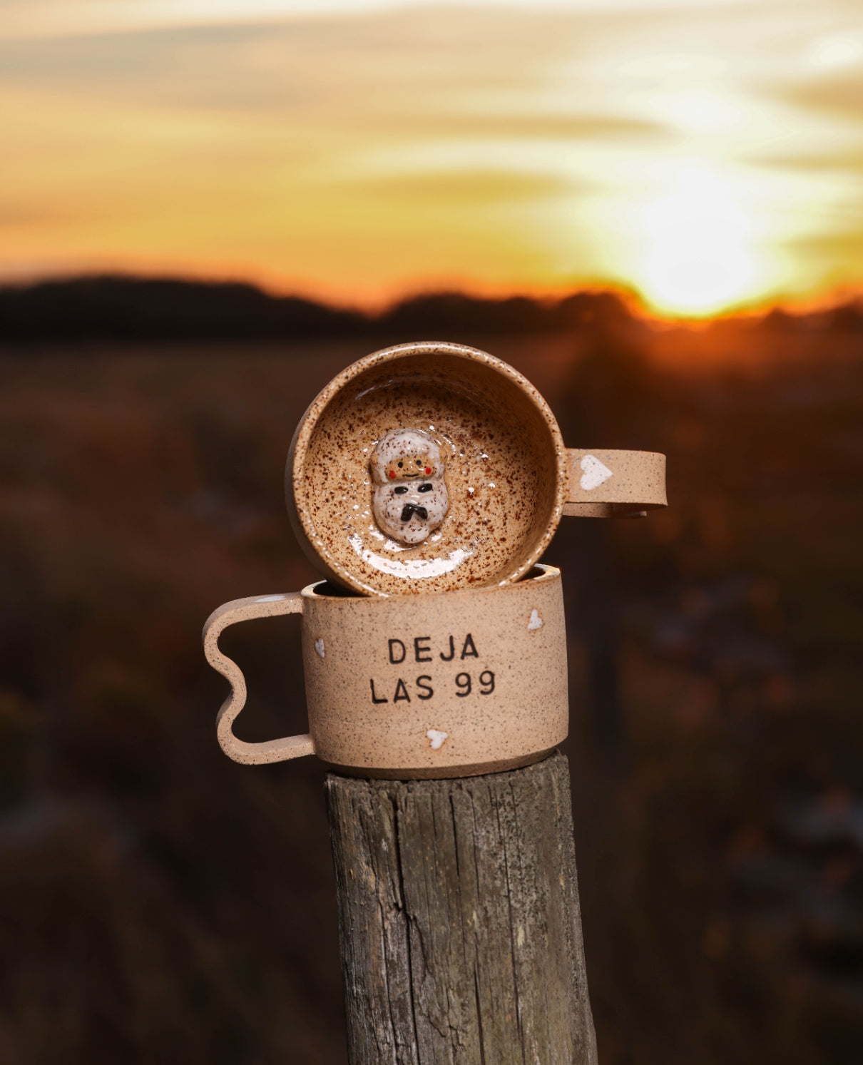 Taza Deja las 99  - X TU Amor Pottery Secondary image