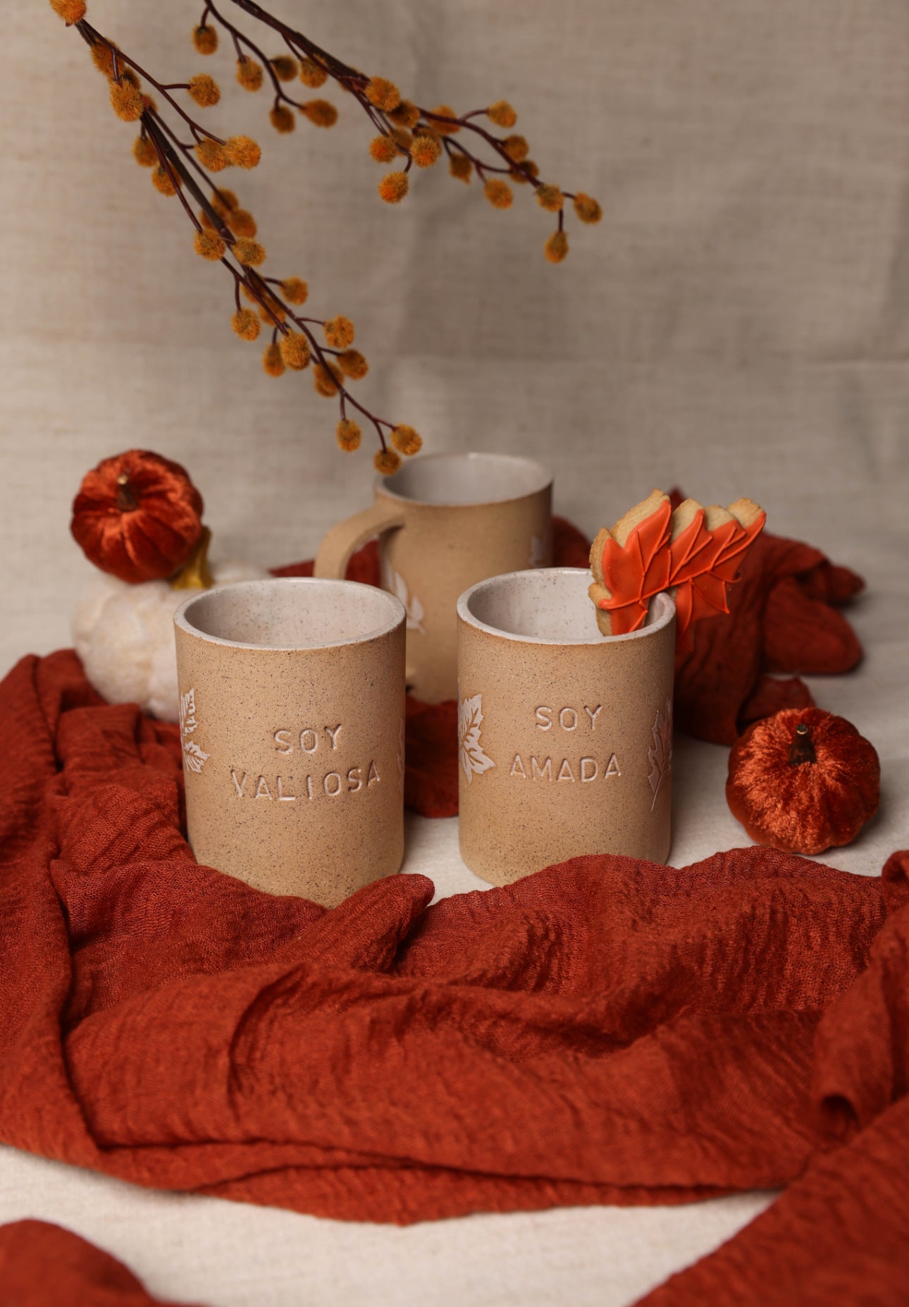 Taza Soy Valiosa y Soy Amada - X TU Amor Pottery