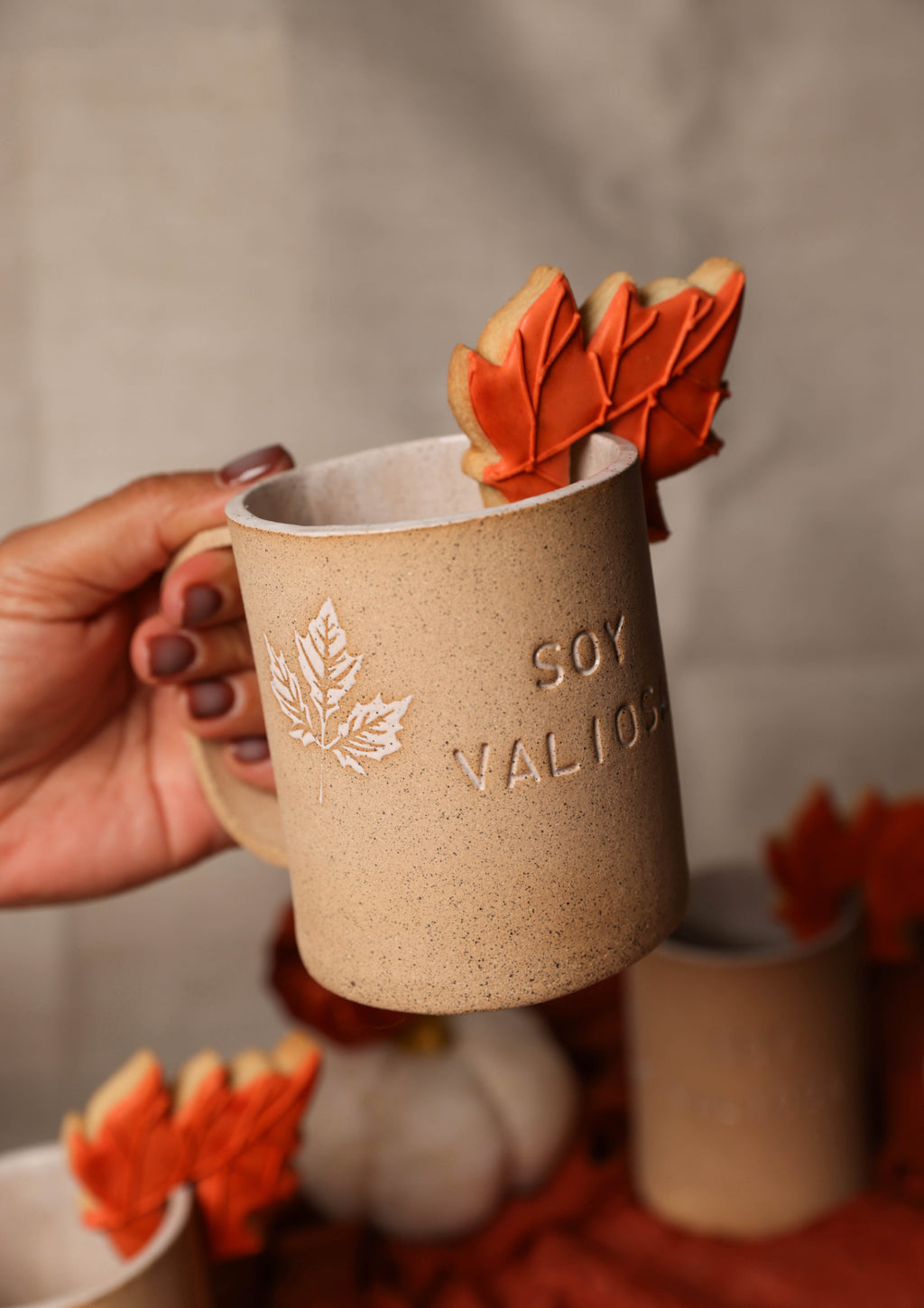 Taza Soy Valiosa y Soy Amada - X TU Amor Pottery