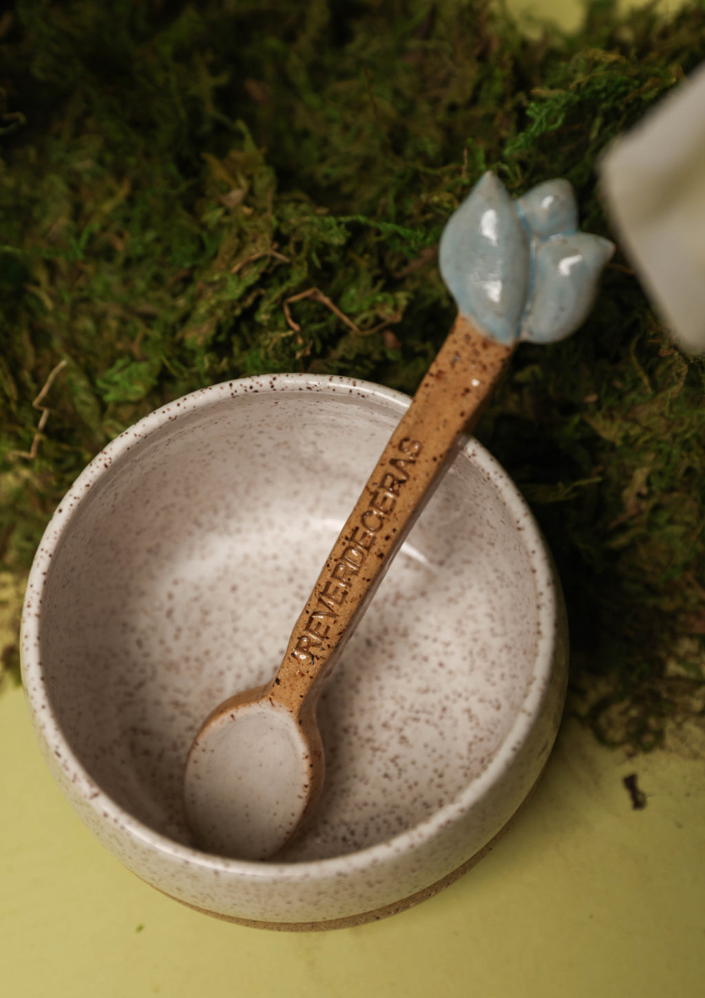 Cuchara “Reverdecerás” – X TU Amor Pottery