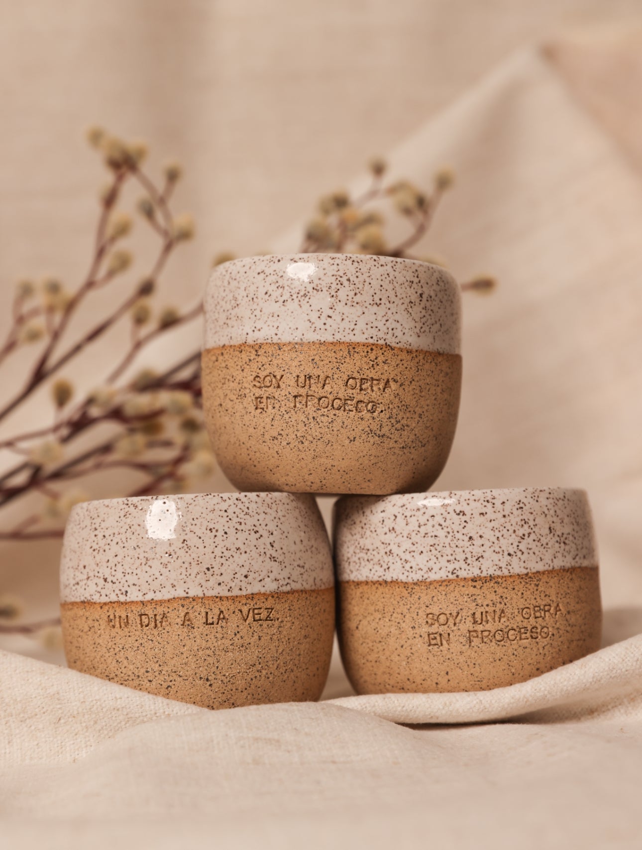 Taza Cerámica Crema - X TU Amor Pottery Secondary image