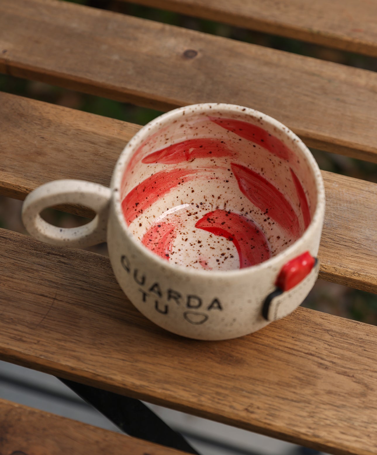 Taza Guarda Tu Corazon  - X TU Amor Pottery