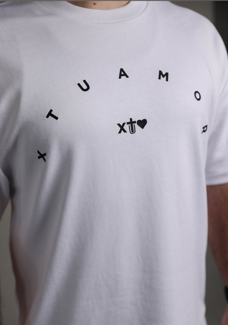 AUNQUE NO ENTIENDO  White Oversized Tee