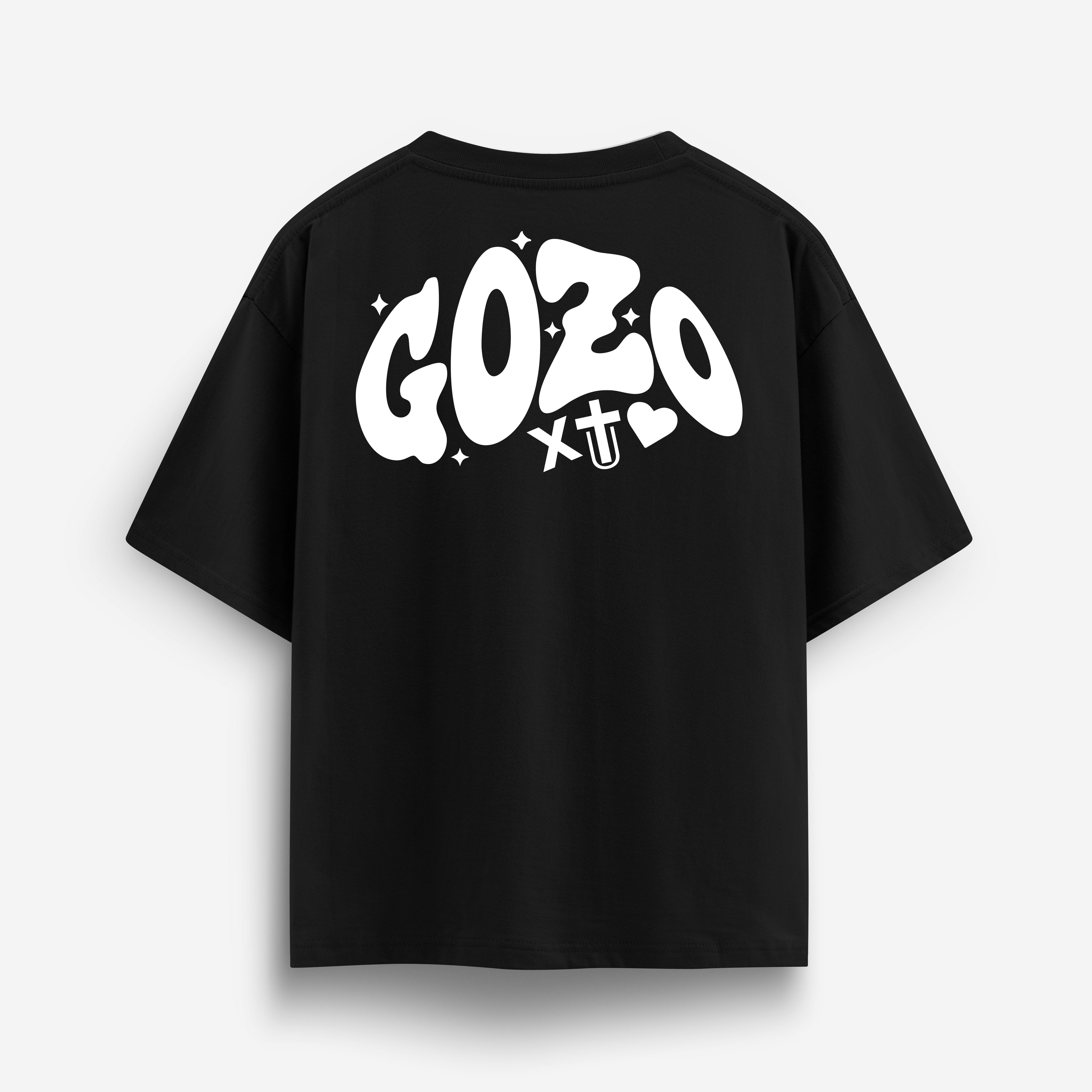 X Tu Amor Tengo GOZO - Black Oversized Tee